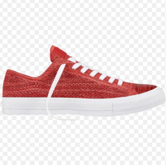 converse flyknit red